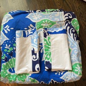 anthropologie duvet and pillow covers